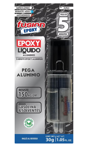 ADH EPOXY ALUMINIO JERINGA 5 MIN