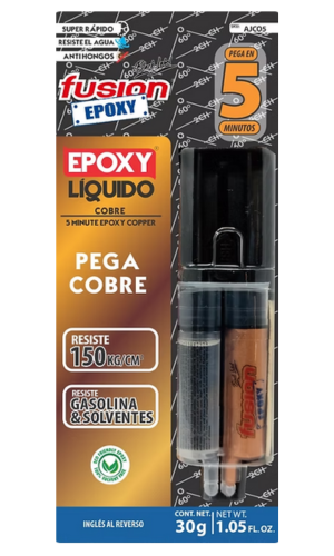 ADH EPOXY COBRE JERINGA 5 MIN