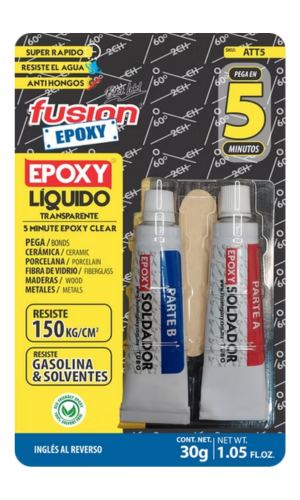 EPOXY LIQUIDO TUBO 5 MIN