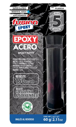 PLASTILINAS STEEL ACERO BARRA INTEGRADA