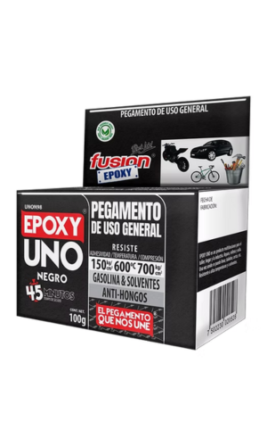 EPOXY UNO USO GENERAL NEGRO 100 gr